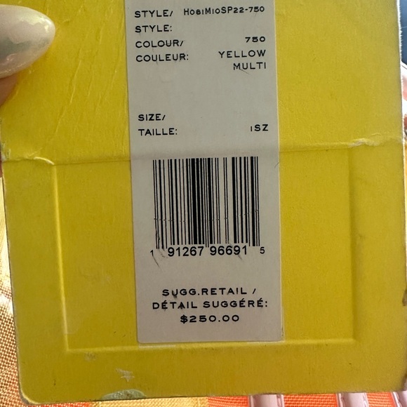 Marc Jacobs Vibrant Yellow and Pink Gradient Tote - Picture 2 of 3